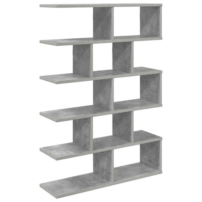 Raft de perete Gri Beton 70 x 20 x 100 cm Lemn prelucrat - WALTI WALTI