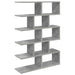 Raft de perete Gri Beton 70 x 20 x 100 cm Lemn prelucrat - WALTI WALTI