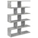 Raft de perete Gri Beton 70 x 20 x 100 cm Lemn prelucrat - WALTI WALTI