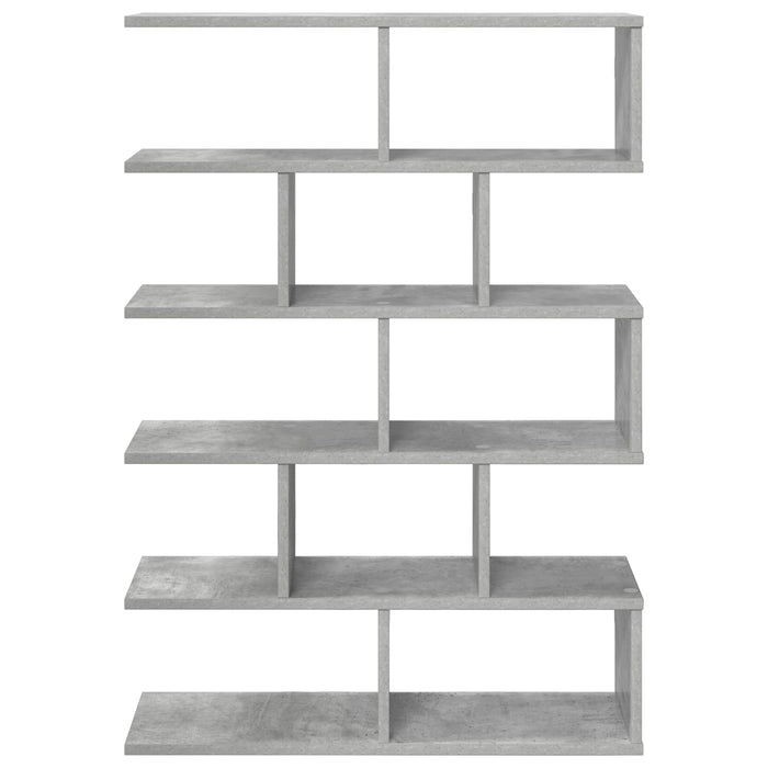 Raft de perete Gri Beton 70 x 20 x 100 cm Lemn prelucrat - WALTI WALTI