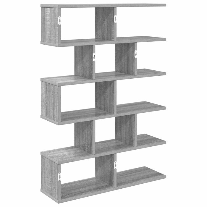 Raft de perete Sonoma gri 70 x 20 x 100 cm Lemn prelucrat - WALTI WALTI