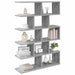 Raft de perete Sonoma gri 70 x 20 x 100 cm Lemn prelucrat - WALTI WALTI