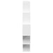 Raft de perete Alb 120 x 20 x 136 cm Lemn prelucrat - WALTI WALTI