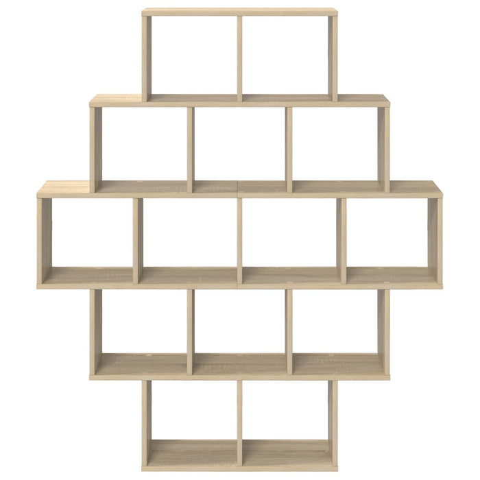 Raft de perete Stejar Sonoma 120 x 20 x 136 cm Lemn prelucrat - WALTI WALTI