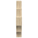 Raft de perete Stejar Sonoma 120 x 20 x 136 cm Lemn prelucrat - WALTI WALTI
