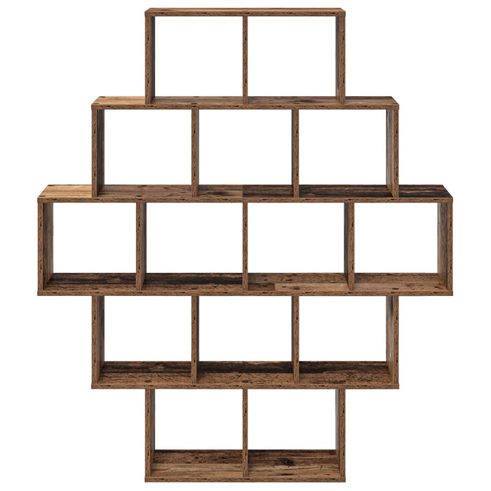 Raft de perete Lemn vechi 120 x 20 x 136 cm Lemn prelucrat - WALTI WALTI