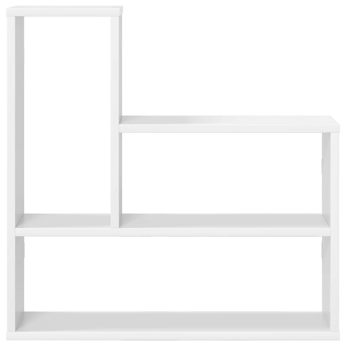 Raft de perete Alb 60 x 11 x 60 cm Lemn prelucrat - WALTI WALTI