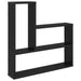 Raft de perete Stejar Negru 60 x 11 x 60 cm Lemn prelucrat - WALTI WALTI