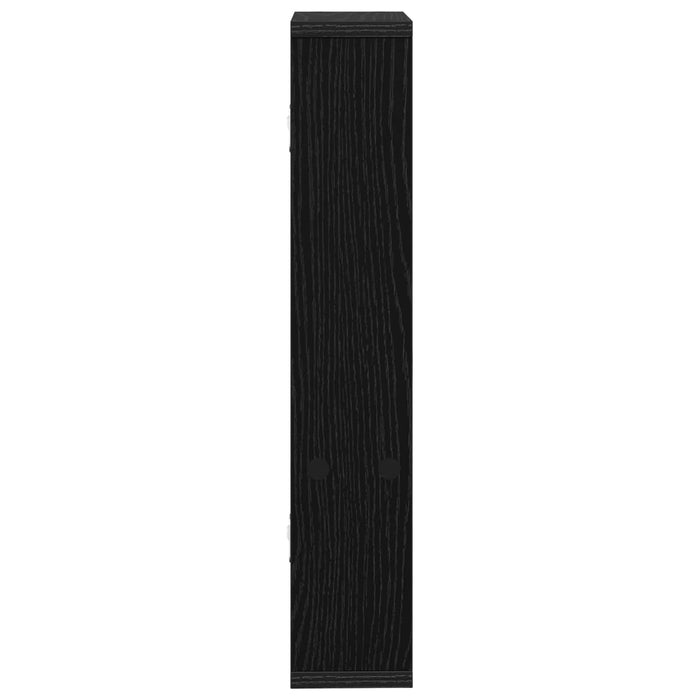 Raft de perete Stejar Negru 60 x 11 x 60 cm Lemn prelucrat - WALTI WALTI