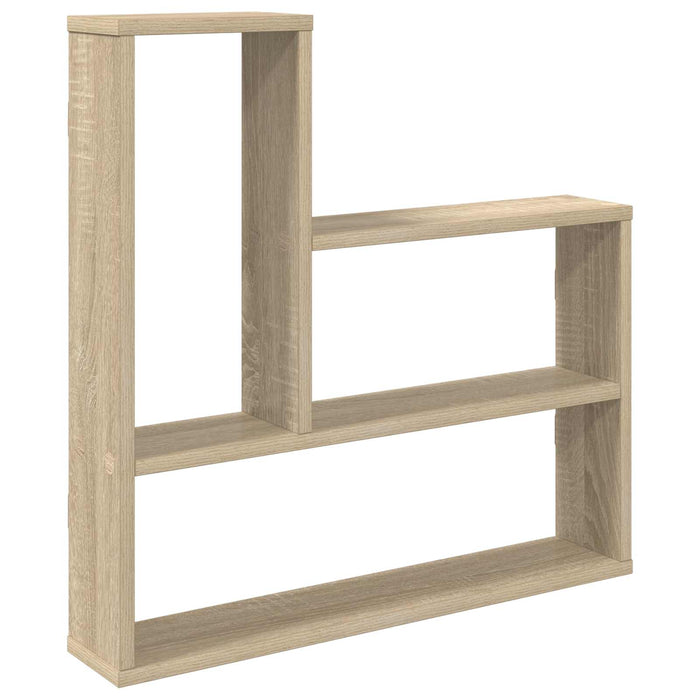 Raft de perete Stejar Sonoma 60 x 11 x 60 cm Lemn prelucrat - WALTI WALTI