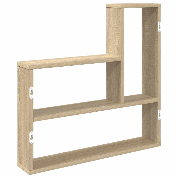 Raft de perete Stejar Sonoma 60 x 11 x 60 cm Lemn prelucrat - WALTI WALTI