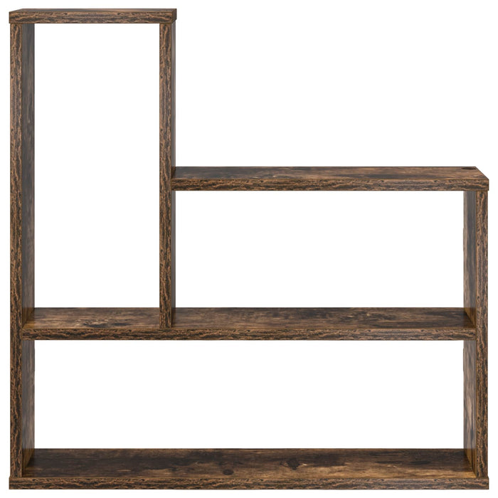 Raft de perete Stejar fumuriu 60 x 11 x 60 cm Lemn prelucrat - WALTI WALTI