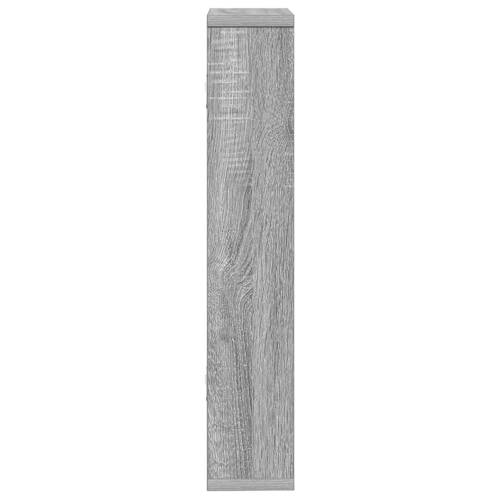 Raft de perete Sonoma gri 60 x 11 x 60 cm Lemn prelucrat - WALTI WALTI