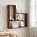 Raft de perete Lemn vechi 60 x 11 x 60 cm Lemn prelucrat - WALTI WALTI