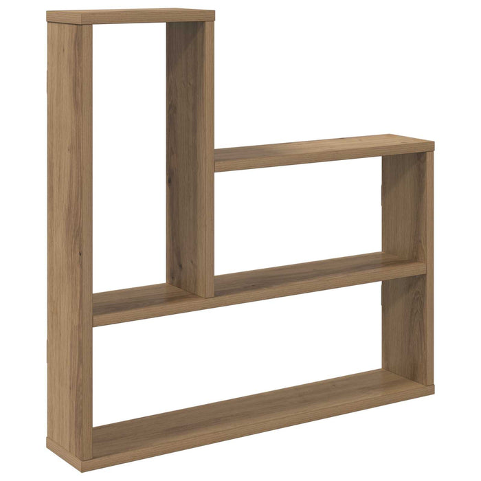 Raft de perete Stejar Artizanal 60 x 11 x 60 cm Lemn prelucrat - WALTI WALTI