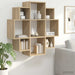 Raft de perete Stejar Sonoma 90 x 25 x 90 cm Lemn prelucrat - WALTI WALTI