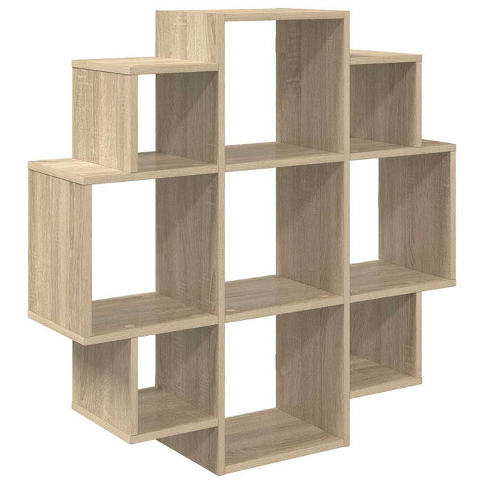 Raft de perete Stejar Sonoma 90 x 25 x 90 cm Lemn prelucrat - WALTI WALTI