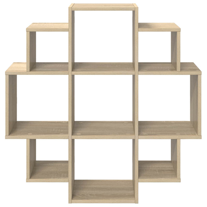 Raft de perete Stejar Sonoma 90 x 25 x 90 cm Lemn prelucrat - WALTI WALTI