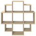 Raft de perete Stejar Sonoma 90 x 25 x 90 cm Lemn prelucrat - WALTI WALTI
