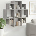 Raft de perete Sonoma gri 90 x 25 x 90 cm Lemn prelucrat - WALTI WALTI
