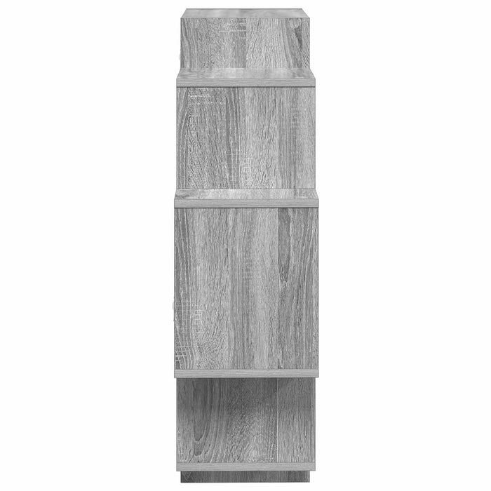 Raft de perete Sonoma gri 90 x 25 x 90 cm Lemn prelucrat - WALTI WALTI