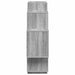 Raft de perete Sonoma gri 90 x 25 x 90 cm Lemn prelucrat - WALTI WALTI