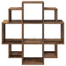 Raft de perete Lemn vechi 90 x 25 x 90 cm Lemn prelucrat - WALTI WALTI