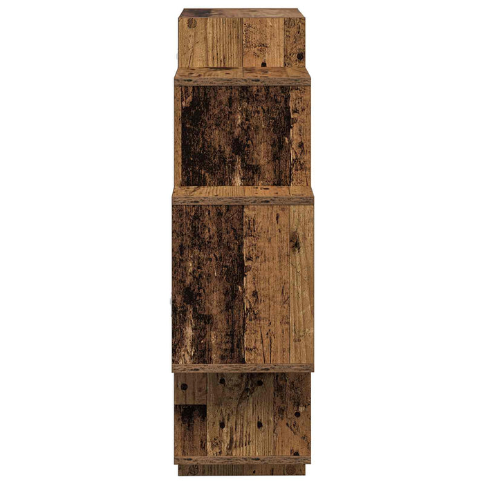 Raft de perete Lemn vechi 90 x 25 x 90 cm Lemn prelucrat - WALTI WALTI