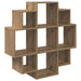 Raft de perete Stejar Artizanal 90 x 25 x 90 cm Lemn prelucrat - WALTI WALTI