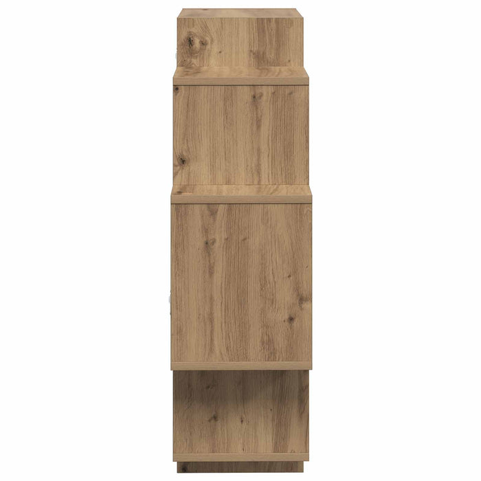 Raft de perete Stejar Artizanal 90 x 25 x 90 cm Lemn prelucrat - WALTI WALTI