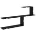 Raft de perete Stejar Negru 122 x 18 x 60 cm Lemn prelucrat - WALTI WALTI
