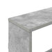 Raft de perete Gri Beton 122 x 18 x 60 cm Lemn prelucrat - WALTI WALTI