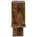 Raft de perete Stejar fumuriu 122 x 18 x 60 cm Lemn prelucrat - WALTI WALTI