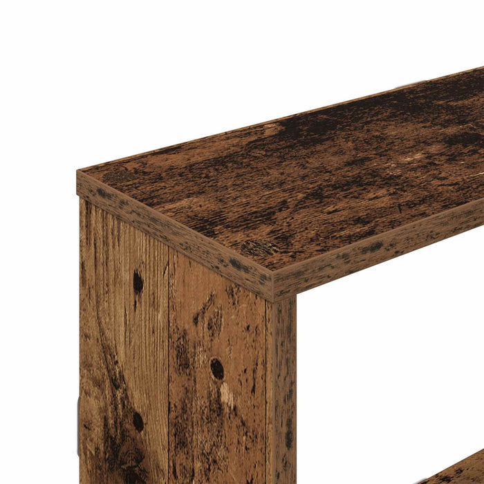 Raft de perete Lemn vechi 122 x 18 x 60 cm Lemn prelucrat - WALTI WALTI