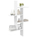 Raft de perete Alb 61 x 15 x 102 cm Lemn prelucrat - WALTI WALTI