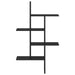 Raft de perete Stejar Negru 61 x 15 x 102 cm Lemn prelucrat - WALTI WALTI