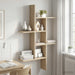 Raft de perete Stejar Sonoma 61 x 15 x 102 cm Lemn prelucrat - WALTI WALTI
