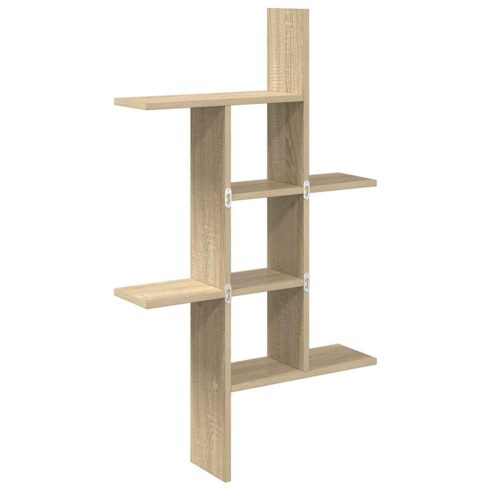 Raft de perete Stejar Sonoma 61 x 15 x 102 cm Lemn prelucrat - WALTI WALTI
