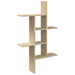 Raft de perete Stejar Sonoma 61 x 15 x 102 cm Lemn prelucrat - WALTI WALTI
