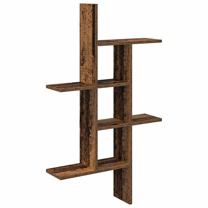 Raft de perete Lemn vechi 61 x 15 x 102 cm Lemn prelucrat - WALTI WALTI