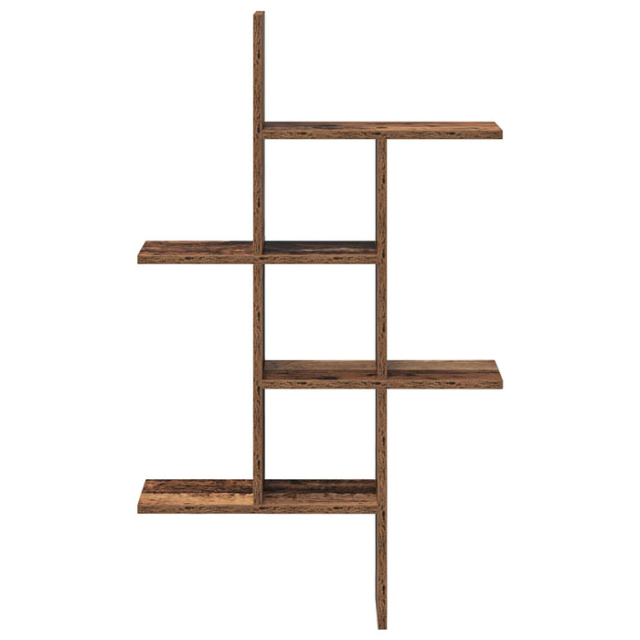 Raft de perete Lemn vechi 61 x 15 x 102 cm Lemn prelucrat - WALTI WALTI
