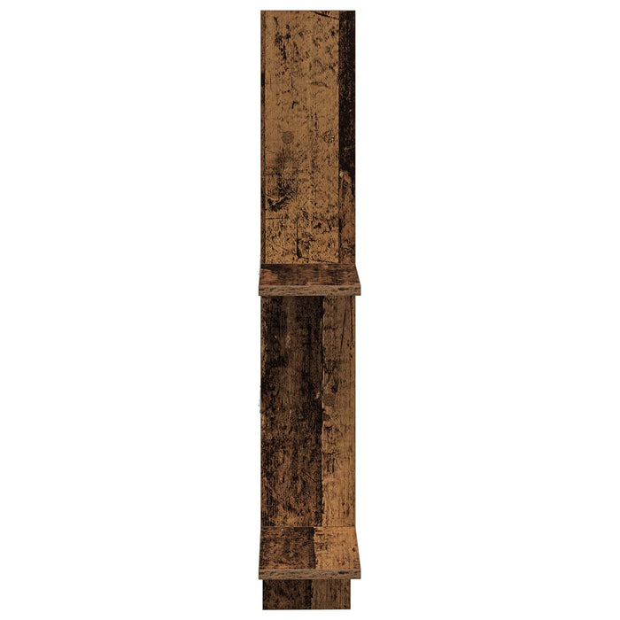 Raft de perete Lemn vechi 61 x 15 x 102 cm Lemn prelucrat - WALTI WALTI
