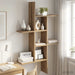 Raft de perete Stejar Artizanal 61 x 15 x 102 cm Lemn prelucrat - WALTI WALTI