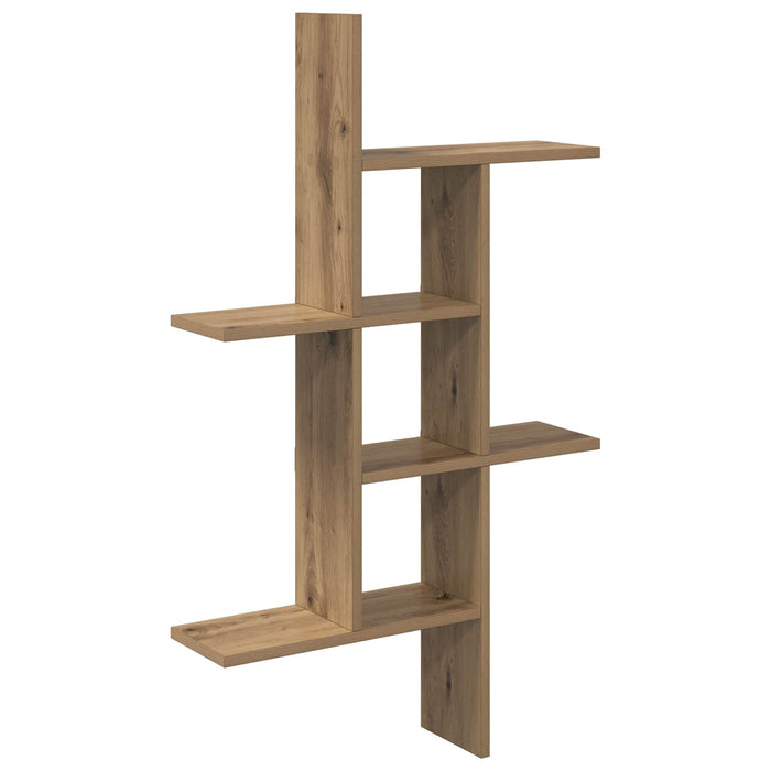Raft de perete Stejar Artizanal 61 x 15 x 102 cm Lemn prelucrat - WALTI WALTI