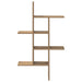 Raft de perete Stejar Artizanal 61 x 15 x 102 cm Lemn prelucrat - WALTI WALTI