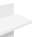 Raft Suspendat Pentru Perete Alb 48,5 x 15 x 101 cm - WALTI WALTI