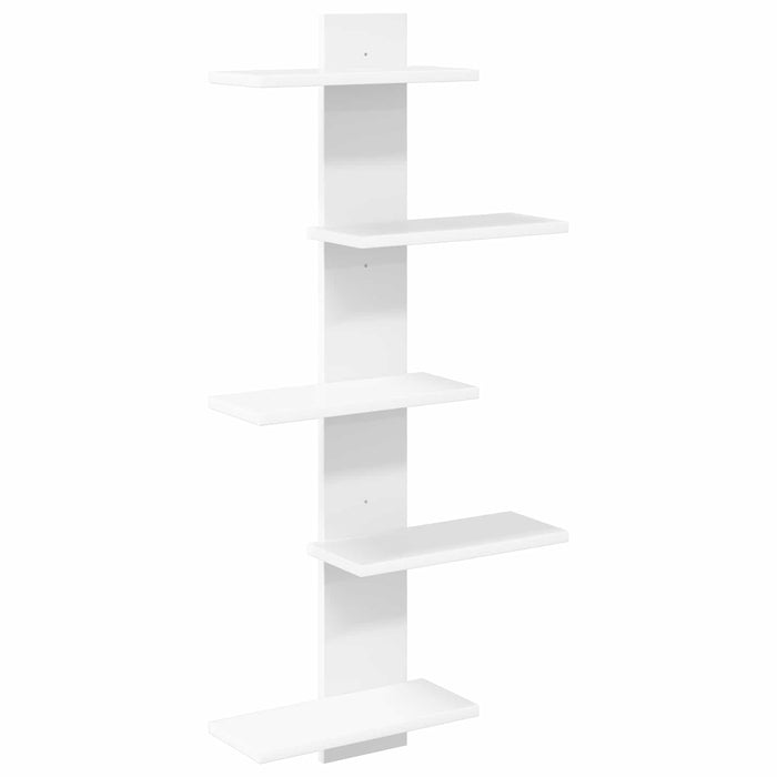 Raft Suspendat Pentru Perete Alb 48,5 x 15 x 101 cm - WALTI WALTI