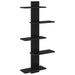 Raft Suspendat Pentru Perete Stejar Negru 48,5 x 15 x 101 cm - WALTI WALTI