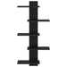 Raft Suspendat Pentru Perete Stejar Negru 48,5 x 15 x 101 cm - WALTI WALTI