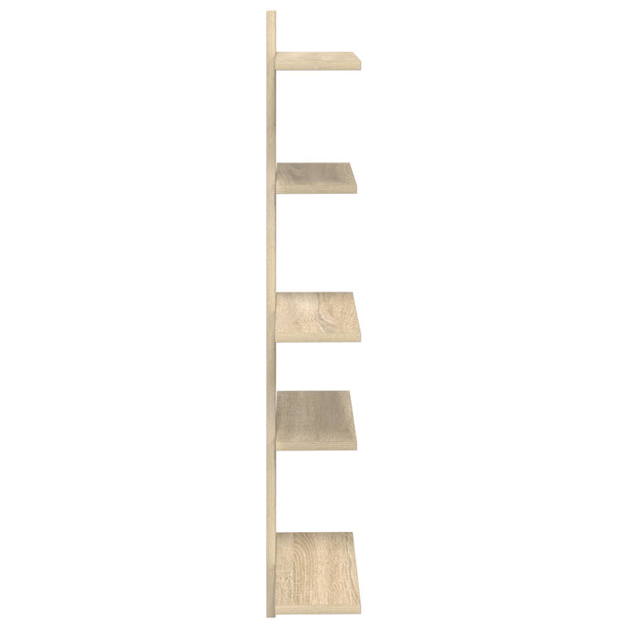 Raft Suspendat Pentru Perete Stejar Sonoma 48,5 x 15 x 101 cm - WALTI WALTI